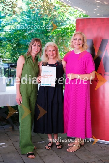  Mateja Repovž, namestnica direktorice na Marketing magazinu in direktorica DIGGIT;  Nada Majdič Mihelec, vodja službe za marketing, T2;  Ana Roš Stojan, kuharska mojstrica in najboljša chefinja na svetu po izboru akademije The World's 50 Best Restaurants ter direktorica Hiše FrankoPR lab, napredna šola za odnose z javnostmi, podelitev diplom 2025