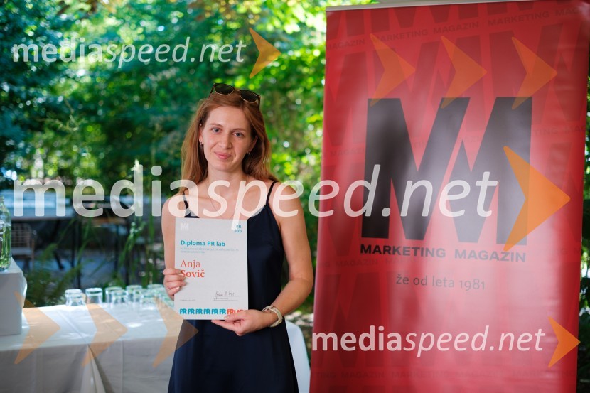  Anja Sovič, vodja odnosov z javnostmi, OFEM Maribor 2023PR lab, napredna šola za odnose z javnostmi, podelitev diplom 2025