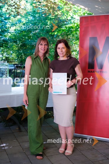  Mateja Repovž, namestnica direktorice na Marketing magazinu in direktorica DIGGIT;  Mojca Trampuš,  vodja marketinga in komuniciranja v družbi KOTOPR lab, napredna šola za odnose z javnostmi, podelitev diplom 2025
