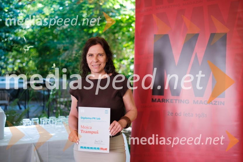  Mojca Trampuš,  vodja marketinga in komuniciranja v družbi KOTOPR lab, napredna šola za odnose z javnostmi, podelitev diplom 2025