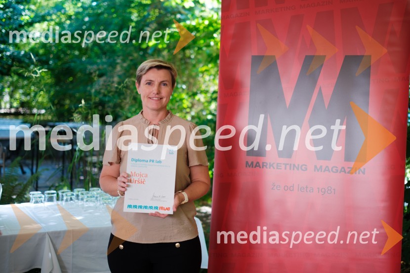  Mojca UršičPR lab, napredna šola za odnose z javnostmi, podelitev diplom 2025