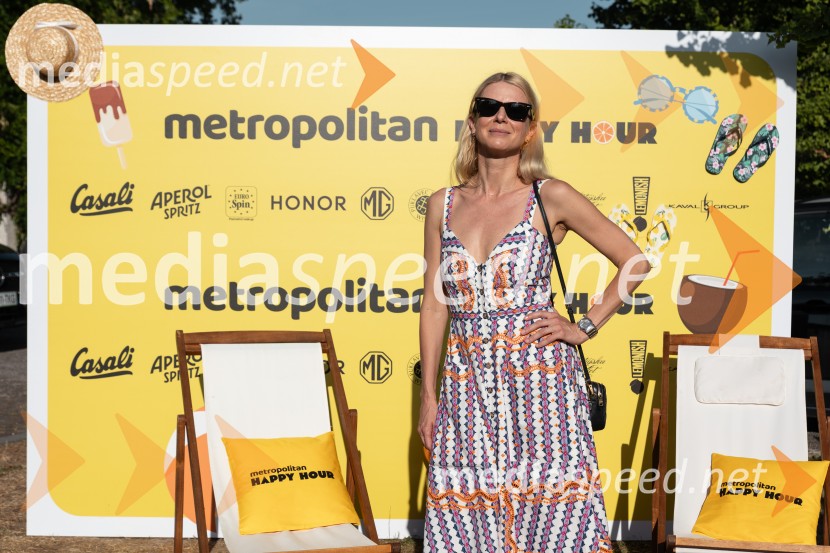  Tjaša  Železnik, igralkaMetropolitan Happy Hour odprl poletno sezono na Špici