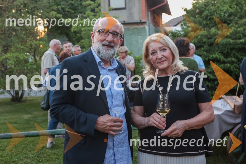 Dr. Robert Golob gost na Škrabčevi domačiji