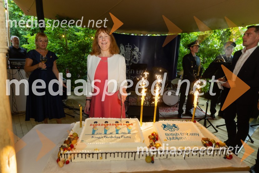  Victoria Harrison, britanska veleposlanica v SlovenijiPraznovanje rojstnega dneva kralja Karla III.