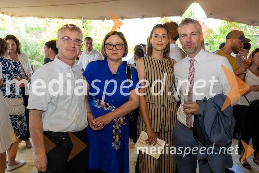  ... ;  ... ;  ... ; dr. Simon Savšek, vodja pisarne Skupine Evropske investicijske banke v SlovenijiPraznovanje rojstnega dneva kralja Karla III.