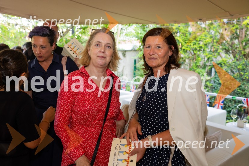  Sylvia Groneick, nemška veleposlanica v Sloveniji;  ... Praznovanje rojstnega dneva kralja Karla III.