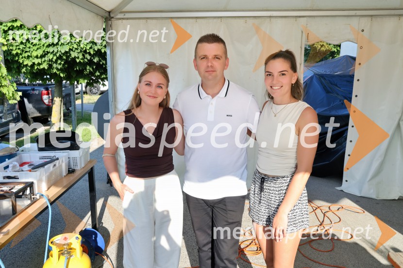  Davida Hafner, Vinarstvo Hafner;  Robert Levstek, koordinator, občina Duplek;  Barbara Ribič, tekmovalka MasterchefaFuzija okusov Dupleka z Binetom Volčičem
