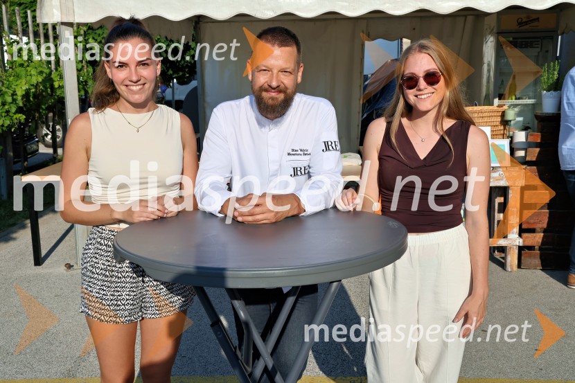  Barbara Ribič, tekmovalka Masterchefa;  Bine Volčič, kuharski mojster;  Davida Hafner, Vinarstvo HafnerFuzija okusov Dupleka z Binetom Volčičem
