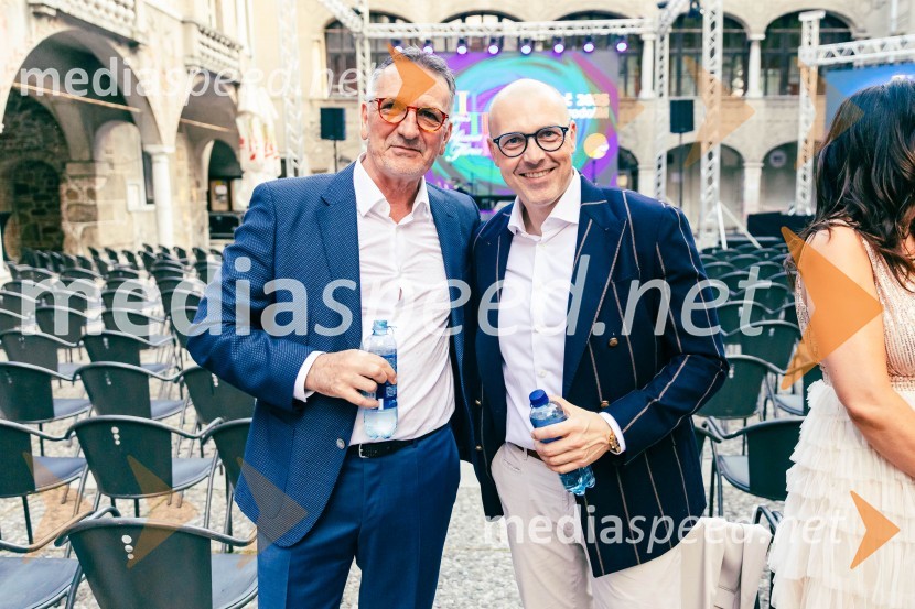  Jože Vidrih, Lions klub Ljubljana Iliria;  Aljoša Iskra25. Kresna noč Lions Kluba Ljubljana Iliria