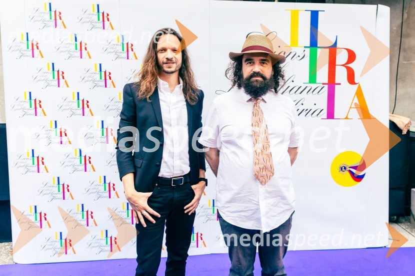  Peter Baroš, direktor kulturno-umetniškega programa Cankarjevega doma;   Jure Novak, generalni direktor, Cankarjev dom25. Kresna noč Lions Kluba Ljubljana Iliria
