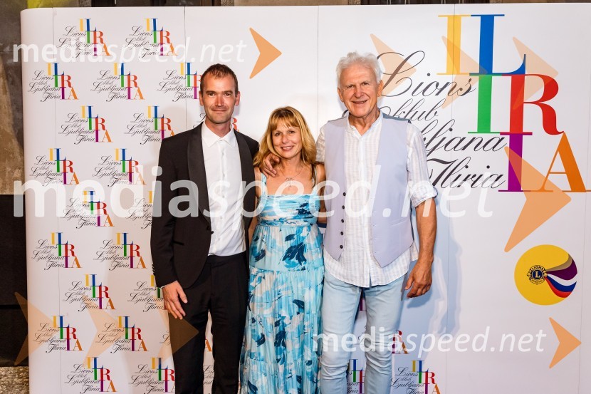  Peter Slapšak, direktor, Elementum d.o.o;  Mirjam Povh;  Andrej Šifrer, glasbenik25. Kresna noč Lions Kluba Ljubljana Iliria