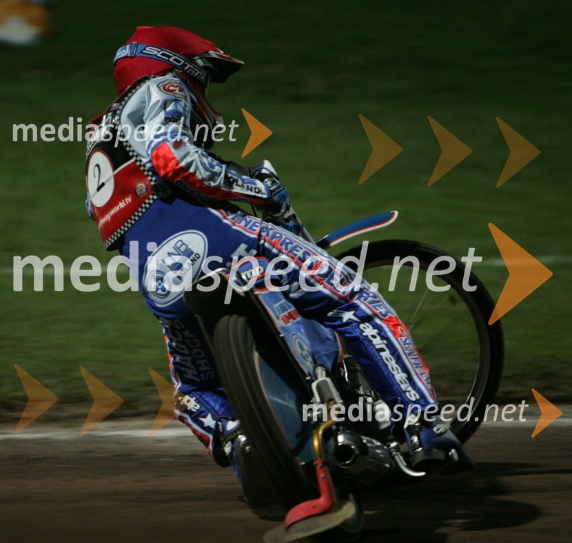 Jason Crump (Avstralija)SPEEDWAY, VN Slovenije 2004