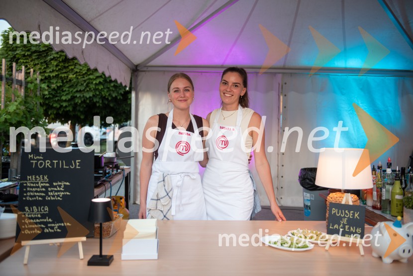  Davida Hafner, Vinarstvo Hafner;  Barbara Ribič, tekmovalka MasterchefaFuzija okusov Dupleka z Binetom Volčičem