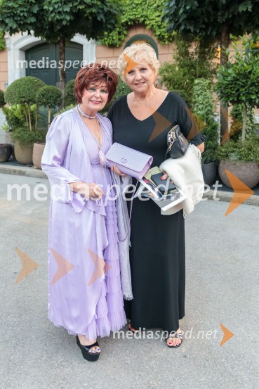  Zdenka  Kahne, lastnica Kozmetične hiše Kahne;  ... 73. Ljubljana Festival, Poletna noč 2025, otvoritev