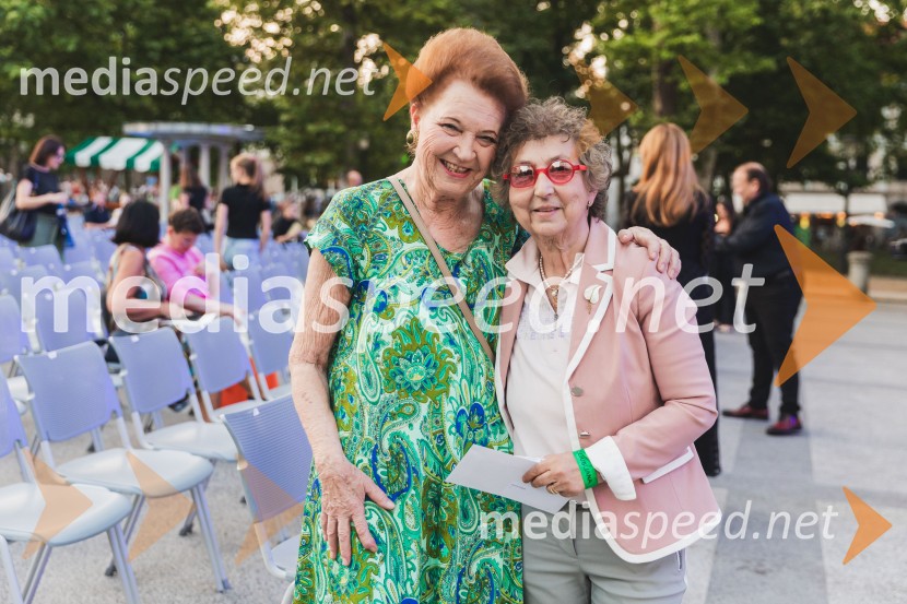  Elza Budau, slovenska tekstopiska, pesnica in pisateljica;  Dragica Petrovič, režiserka in producentka73. Ljubljana Festival, Poletna noč 2025, otvoritev