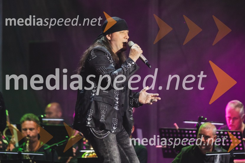  Sergej Škofljanec, pevec, skupina San Di EGO73. Ljubljana Festival, Poletna noč 2025, otvoritev