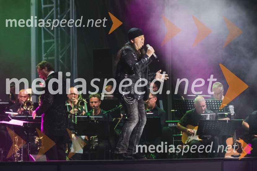  Sergej Škofljanec, pevec, skupina San Di EGO73. Ljubljana Festival, Poletna noč 2025, otvoritev