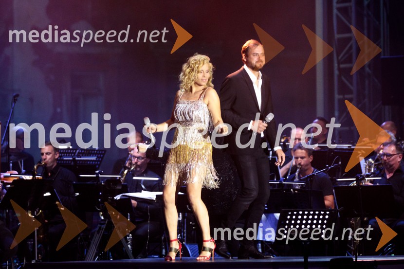  Anika Horvat, pevka;  Andraž Hribar, pevec73. Ljubljana Festival, Poletna noč 2025, otvoritev