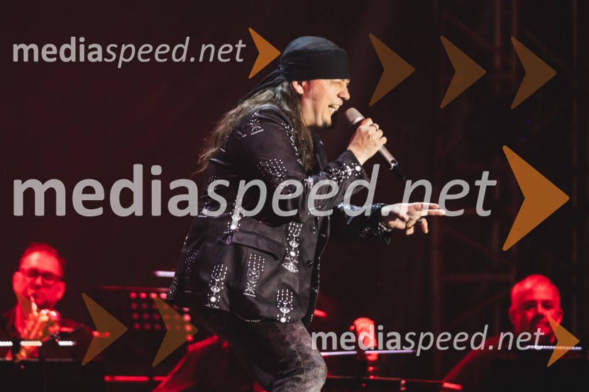  Sergej Škofljanec, pevec, skupina San Di EGO73. Ljubljana Festival, Poletna noč 2025, otvoritev