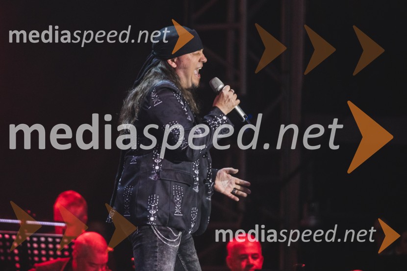  Sergej Škofljanec, pevec, skupina San Di EGO73. Ljubljana Festival, Poletna noč 2025, otvoritev