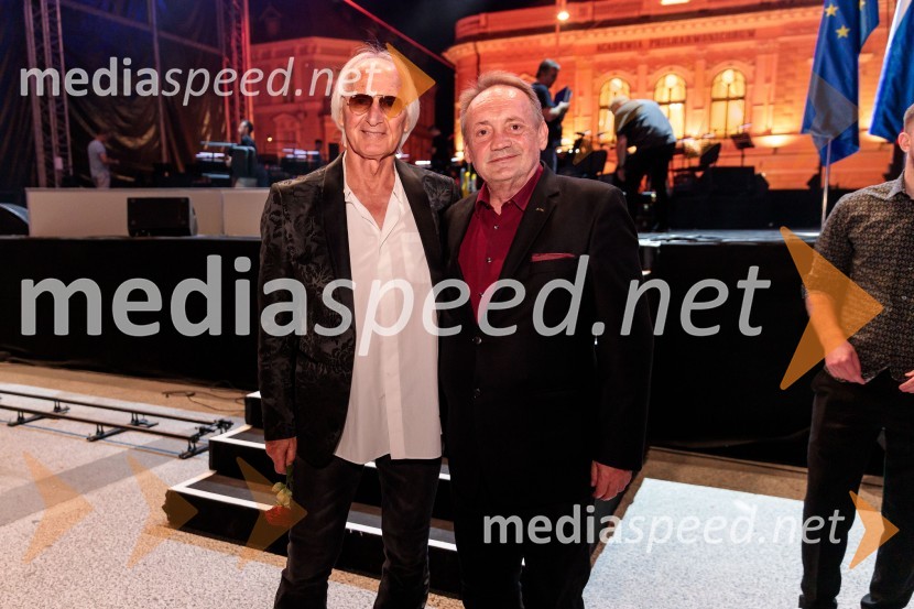  Janez  Bončina - Benč, pevec;  Ludvik Bagari, igralec73. Ljubljana Festival, Poletna noč 2025, otvoritev