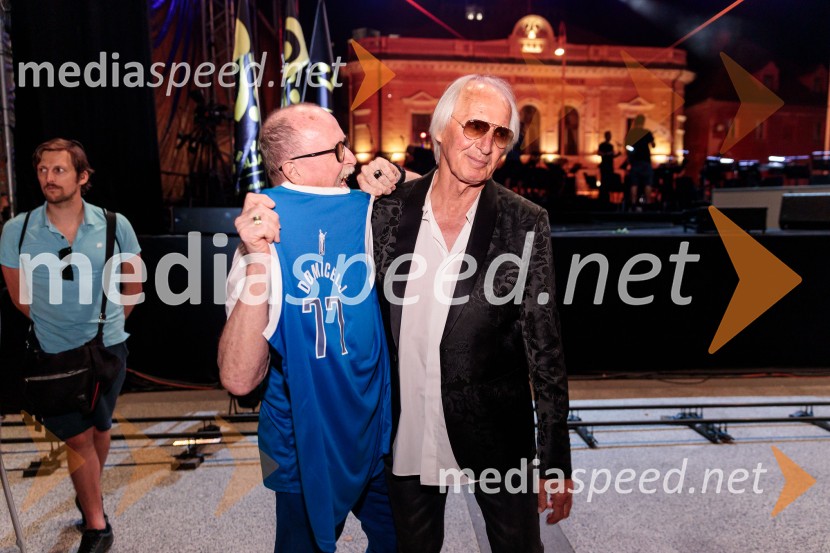  ... ;  Janez  Bončina - Benč, pevec73. Ljubljana Festival, Poletna noč 2025, otvoritev