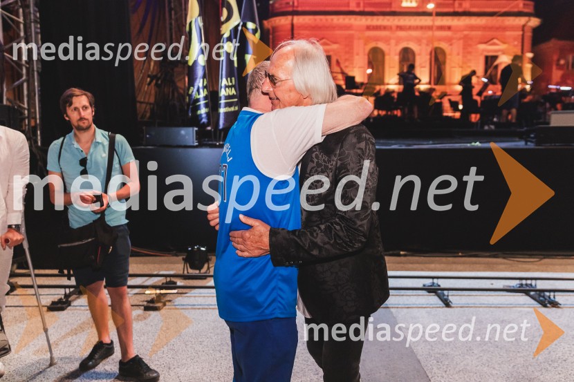  ... ;  Janez  Bončina - Benč, pevec73. Ljubljana Festival, Poletna noč 2025, otvoritev