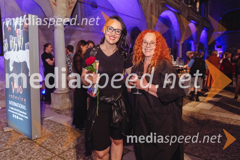  Tinkara Kovač, glasbenica;  Neca Falk, pevka73. Ljubljana Festival, Poletna noč 2025, otvoritev