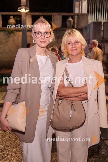  Ajda Gregorc,  izvršna urednica Elle Slovenija in vodja dogodkov na Adria Media Ljubljana;  ... 73. Ljubljana Festival, Poletna noč 2025, otvoritev