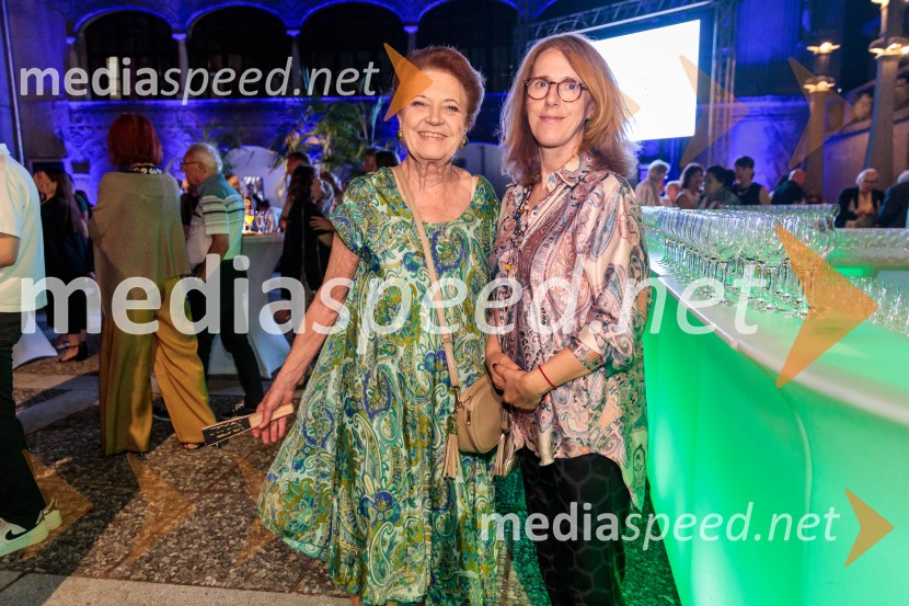  Elza Budau, slovenska tekstopiska, pesnica in pisateljica;  ... 73. Ljubljana Festival, Poletna noč 2025, otvoritev