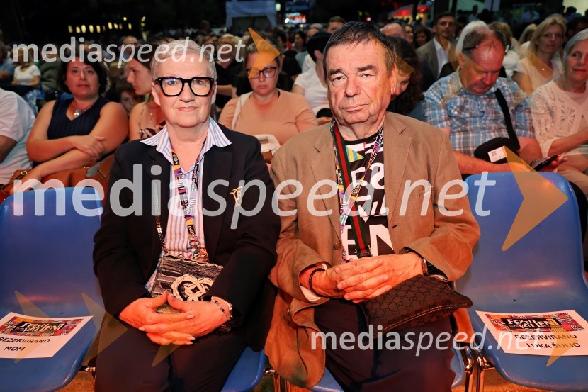  Jelka Roškar, Odvetniška pisarna Gorjup;  Srečko Vilar, podžupan mestne občine MariborFestival Lent 2025, otvoritev