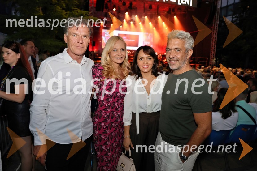  ... ;  ... ;  Tina Rajterič;  Marko Arsenovič, managing director, s.Oliver Slovenia & CroatiaFestival Lent 2025, otvoritev