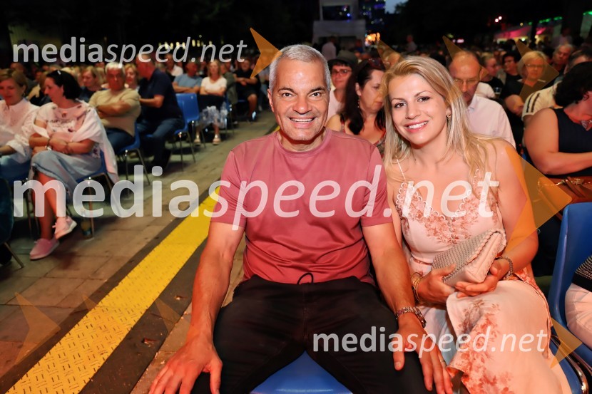  Aleksander Saša Arsenovič, župan, Mestna občina Maribor;  Katja Arsenovič, direktorica Rožmarin Hospitality GroupFestival Lent 2025, otvoritev