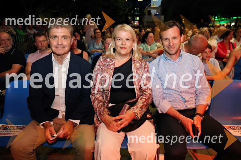  Drago Jernej, direktor Lasertehnik Maribor;  Nada Marinković, Lasertehnik Maribor;  ... Festival Lent 2025, otvoritev