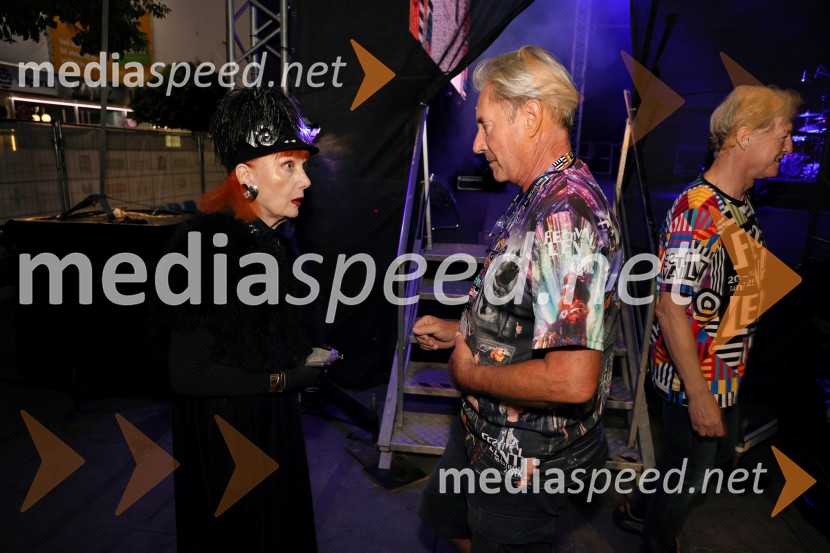  Josipa Lisac, pevka;  Vladimir  Rukavina Gogo, direktor Narodnega doma Maribor ter direktor Festivala Lent Festival Lent 2025, Josipa Lisac