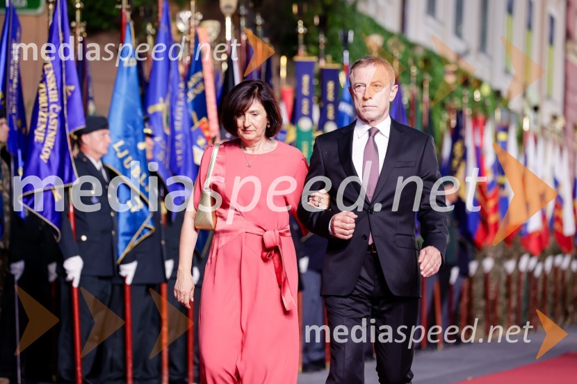 Osrednja slovesnost ob 34. dnevu državnosti na Kongresnem trgu