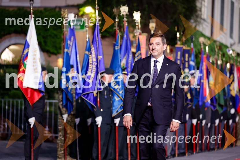 dr. Aleš Musar, lastnik Ruske dačeOsrednja slovesnost ob 34. dnevu državnosti na Kongresnem trgu