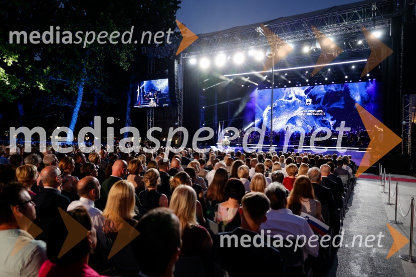 Osrednja slovesnost ob 34. dnevu državnosti na Kongresnem trgu