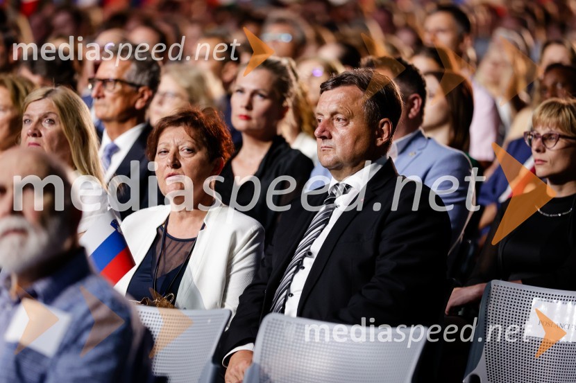 Osrednja slovesnost ob 34. dnevu državnosti na Kongresnem trgu