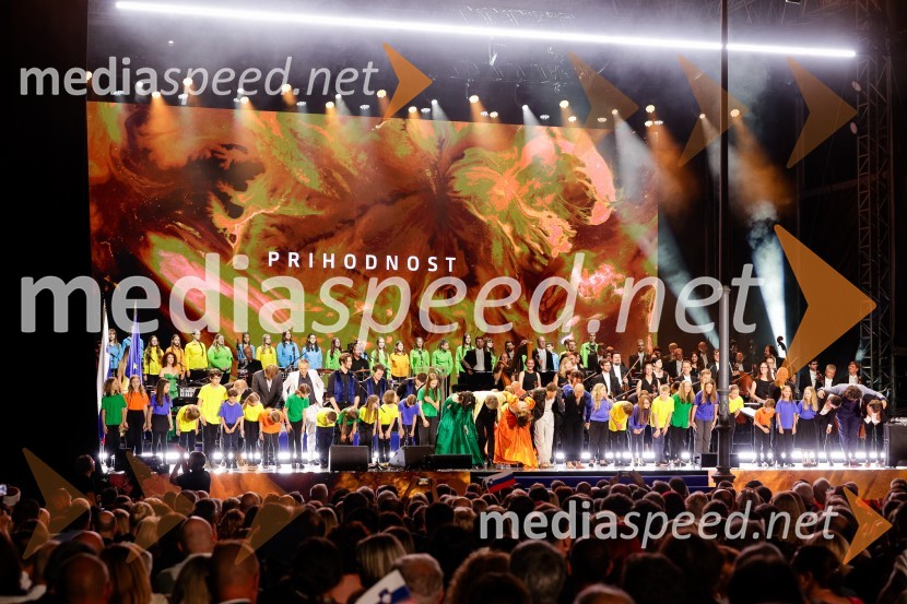 Osrednja slovesnost ob 34. dnevu državnosti na Kongresnem trgu