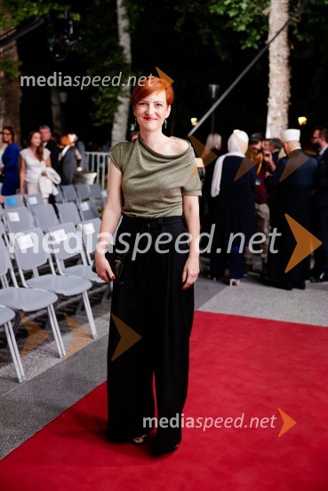 dr. Asta Vrečko, ministrica za kulturoOsrednja slovesnost ob 34. dnevu državnosti na Kongresnem trgu