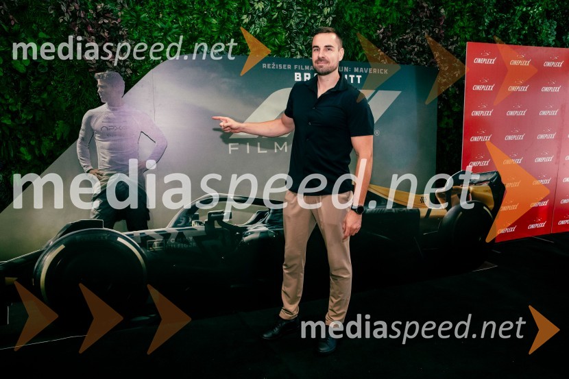  Črt Slavec, fotografPremiera filma F1 v Cineplexx Ljubljana