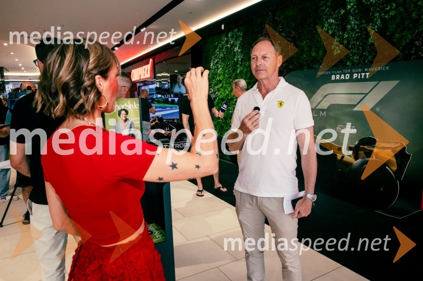  Jože Potrebuješ, skupina ČukiPremiera filma F1 v Cineplexx Ljubljana