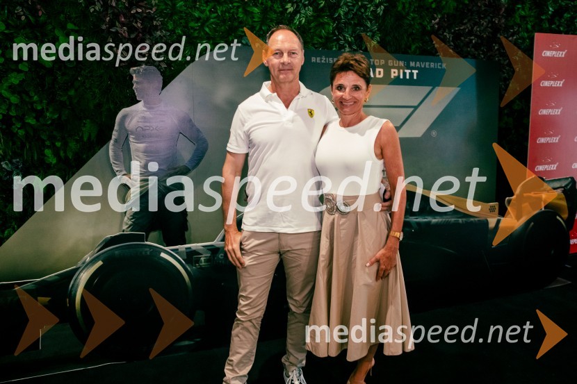  Jože Potrebuješ, skupina Čuki;  Andreja PotrebuješPremiera filma F1 v Cineplexx Ljubljana