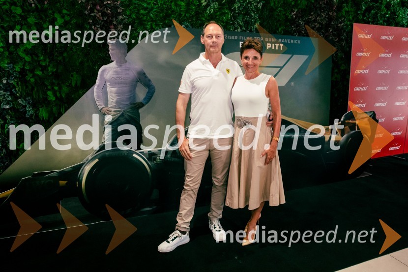  Jože Potrebuješ, skupina Čuki;  Andreja PotrebuješPremiera filma F1 v Cineplexx Ljubljana