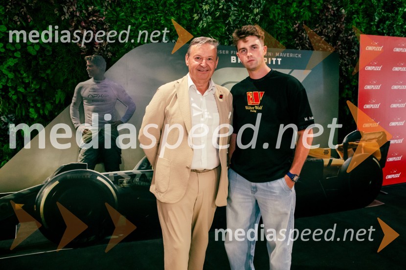  Matjaž Tomlje, poslovnež, glavni urednik revije Avto Šport;  ... Premiera filma F1 v Cineplexx Ljubljana