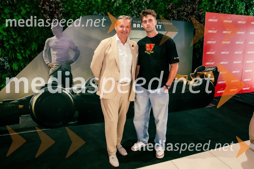  Matjaž Tomlje, poslovnež, glavni urednik revije Avto Šport;  ... Premiera filma F1 v Cineplexx Ljubljana