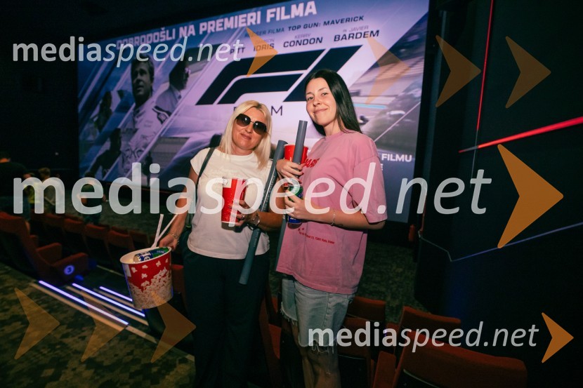 Premiera filma F1 v Cineplexx Ljubljana