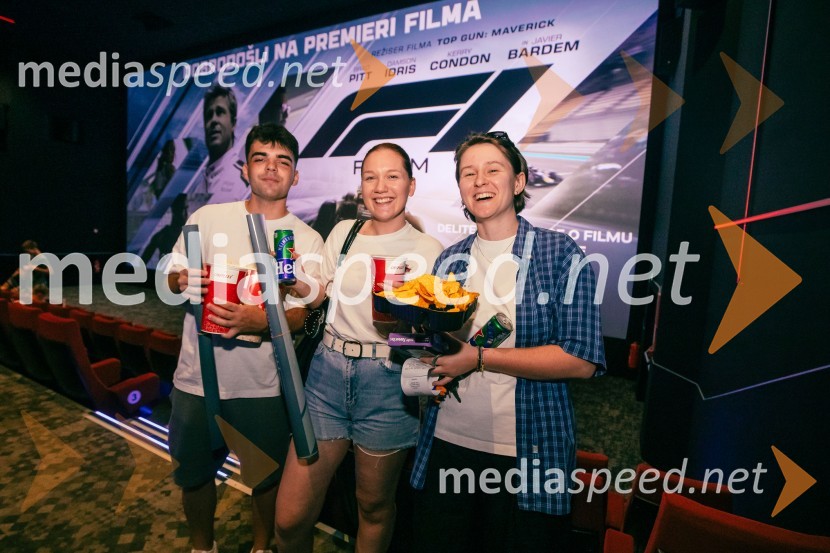 Premiera filma F1 v Cineplexx Ljubljana
