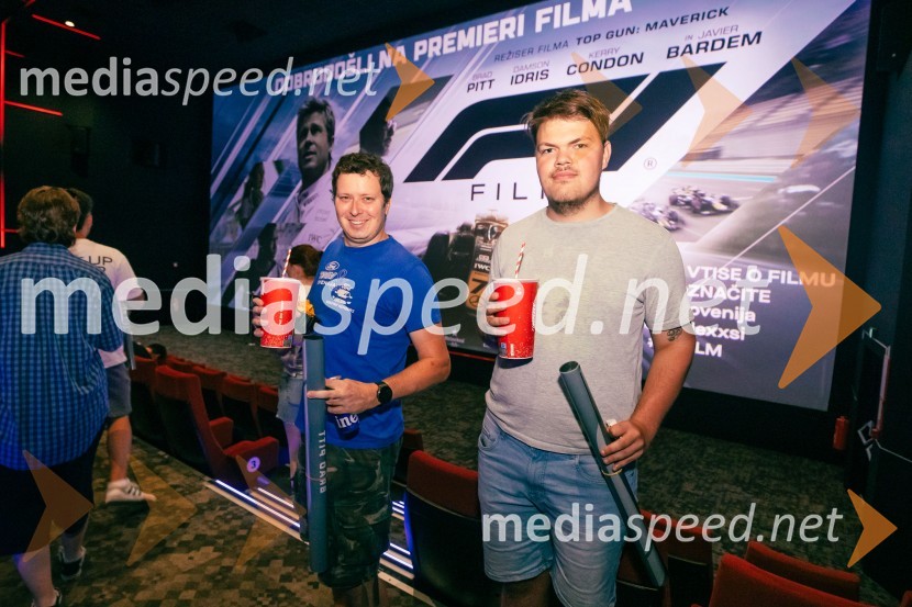 Premiera filma F1 v Cineplexx Ljubljana